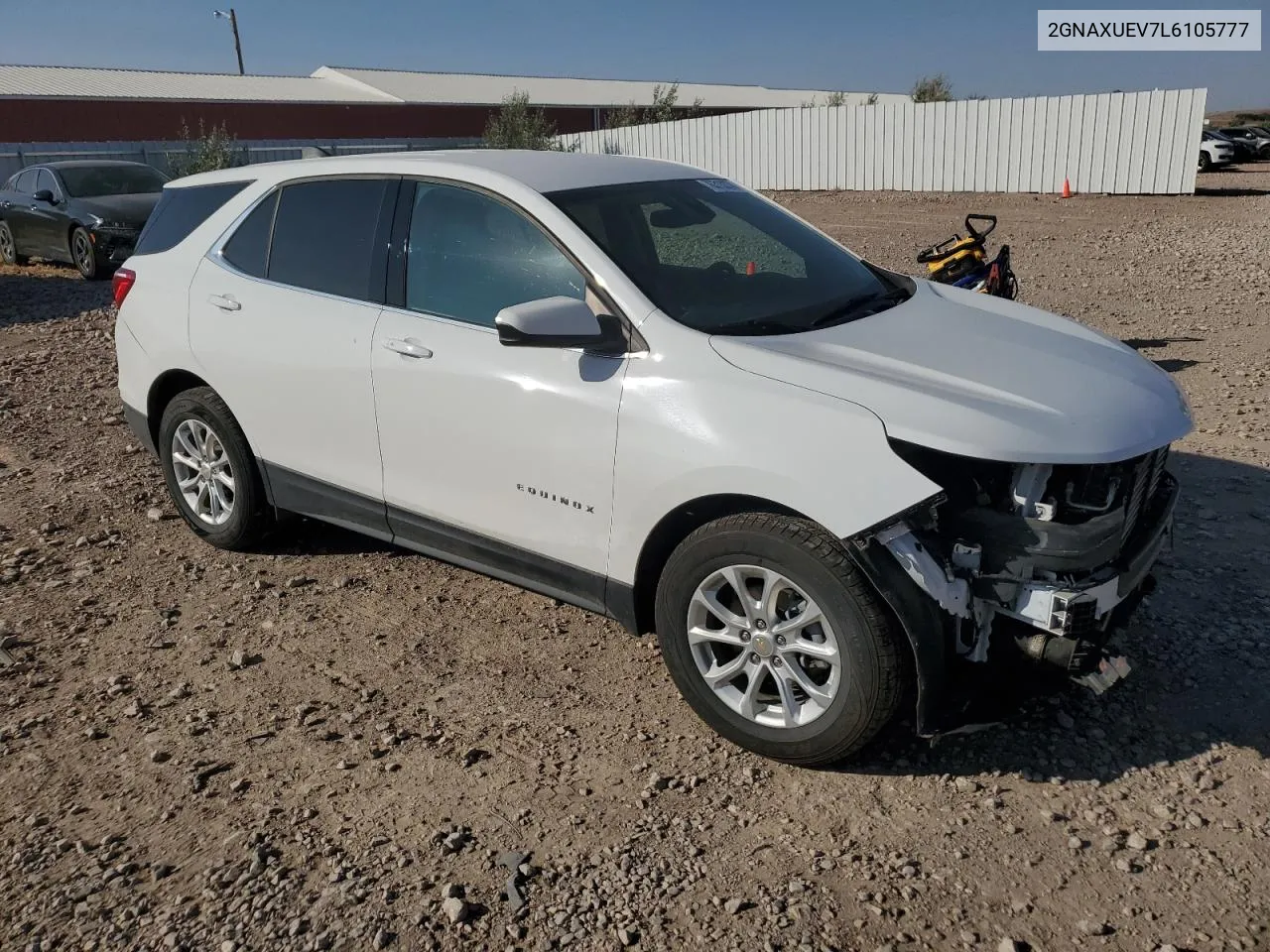 2020 Chevrolet Equinox Lt VIN: 2GNAXUEV7L6105777 Lot: 76313374