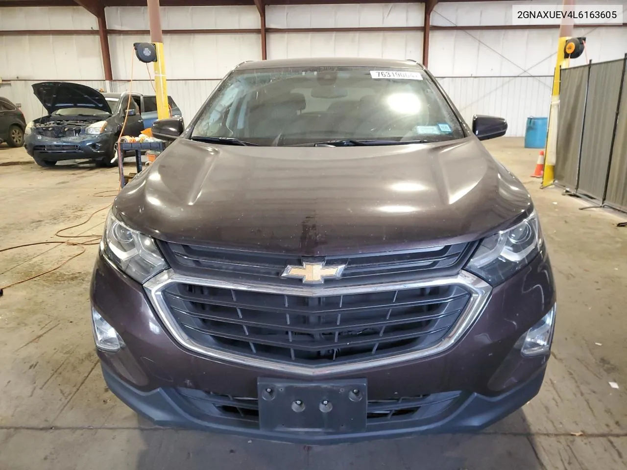 2020 Chevrolet Equinox Lt VIN: 2GNAXUEV4L6163605 Lot: 76319064