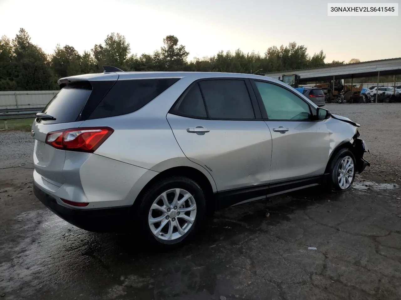 2020 Chevrolet Equinox Ls VIN: 3GNAXHEV2LS641545 Lot: 76364194