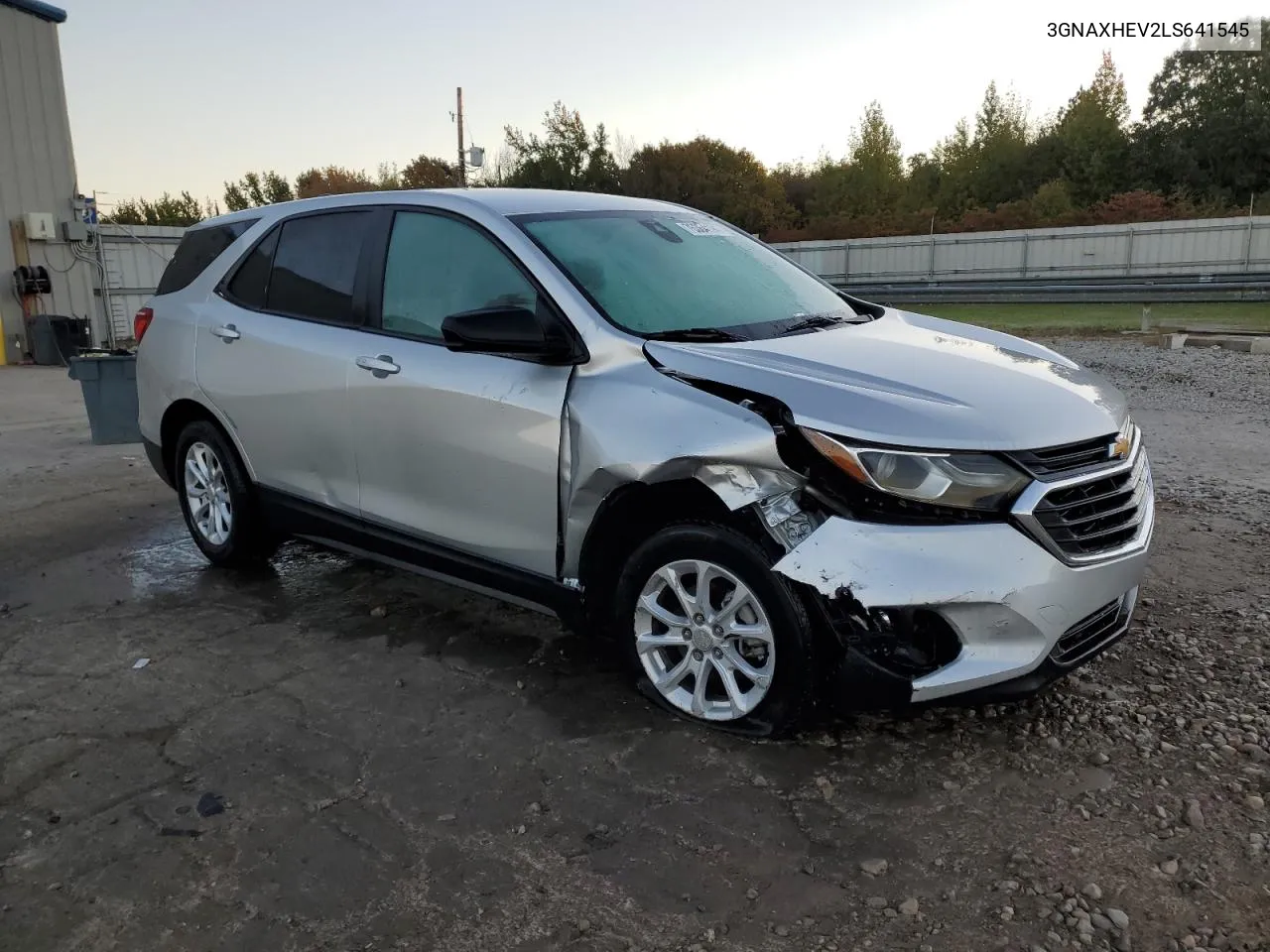 2020 Chevrolet Equinox Ls VIN: 3GNAXHEV2LS641545 Lot: 76364194