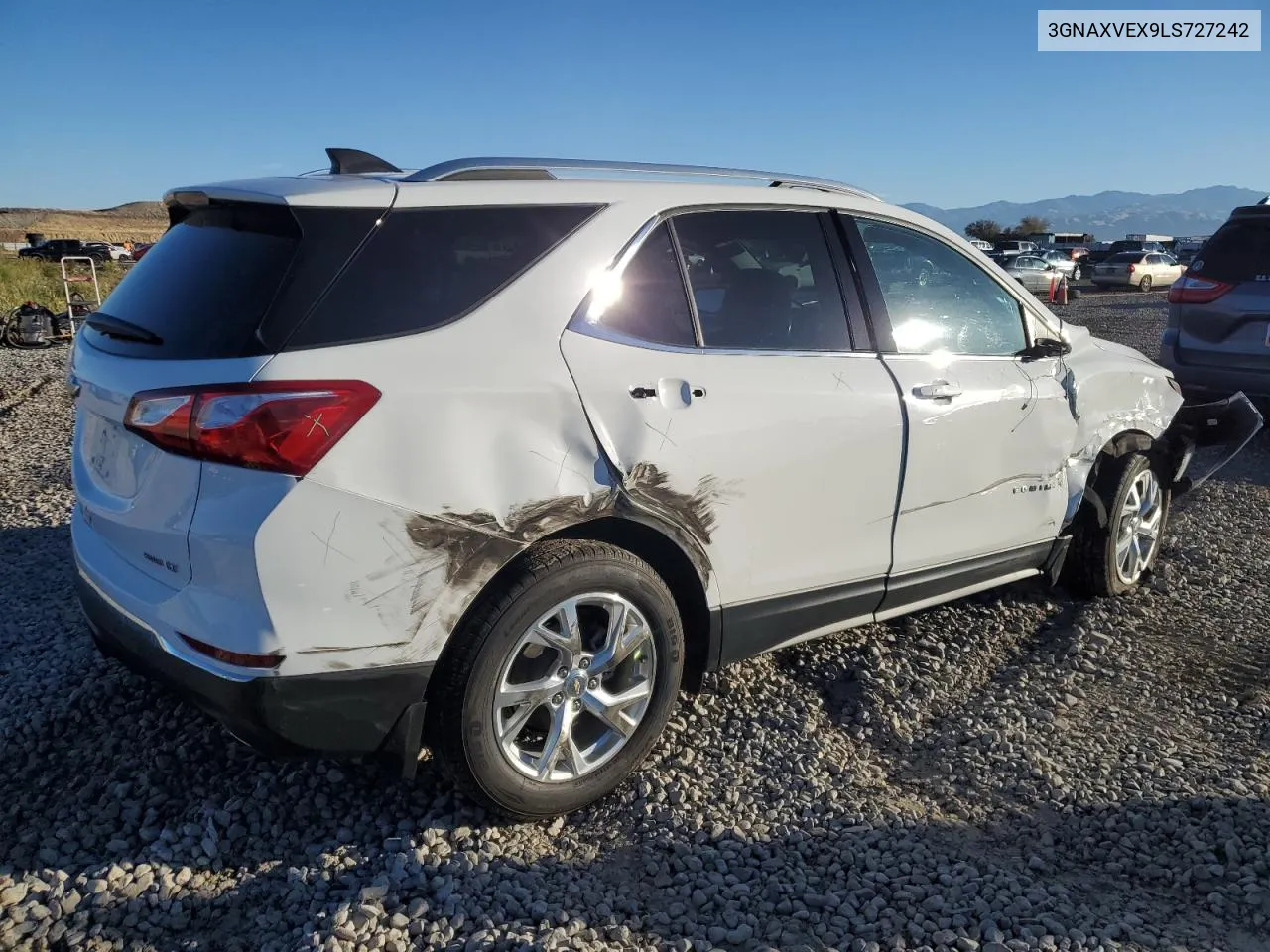 2020 Chevrolet Equinox Lt VIN: 3GNAXVEX9LS727242 Lot: 76367364