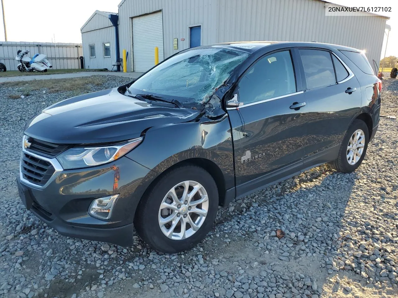 2020 Chevrolet Equinox Lt VIN: 2GNAXUEV7L6127102 Lot: 76372594