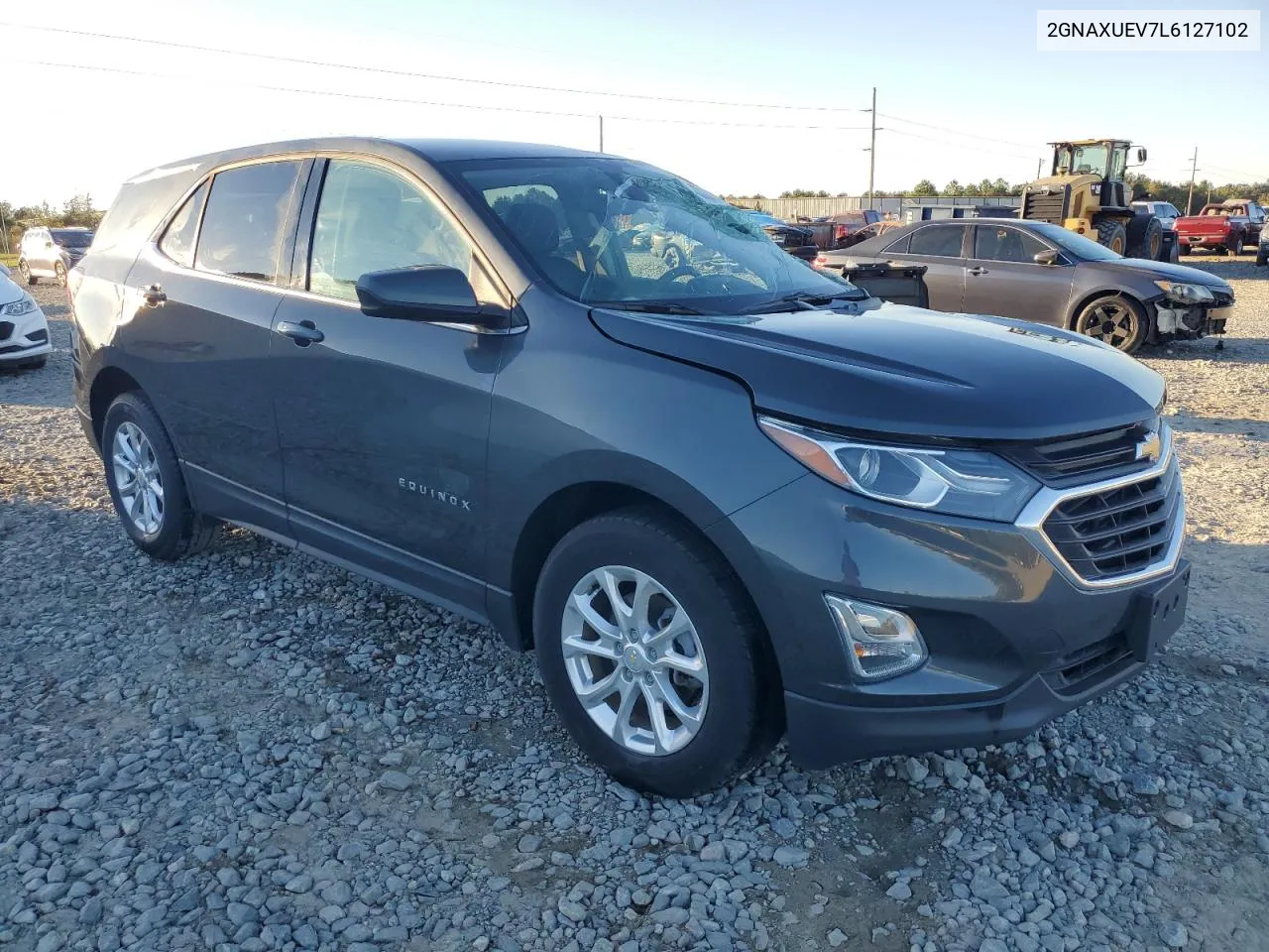 2020 Chevrolet Equinox Lt VIN: 2GNAXUEV7L6127102 Lot: 76372594