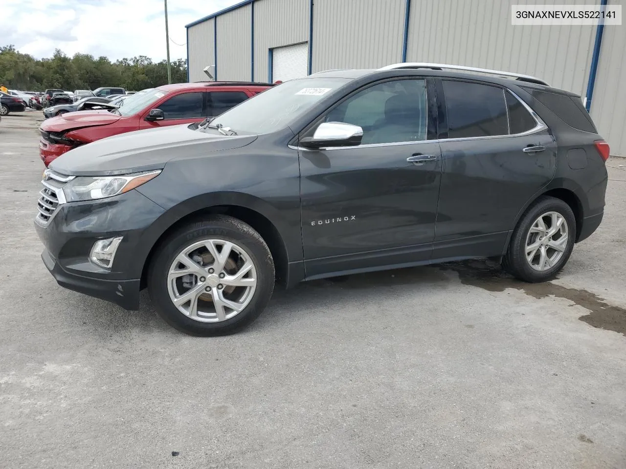 2020 Chevrolet Equinox Premier VIN: 3GNAXNEVXLS522141 Lot: 76372614