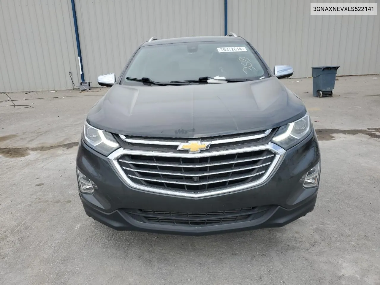 2020 Chevrolet Equinox Premier VIN: 3GNAXNEVXLS522141 Lot: 76372614