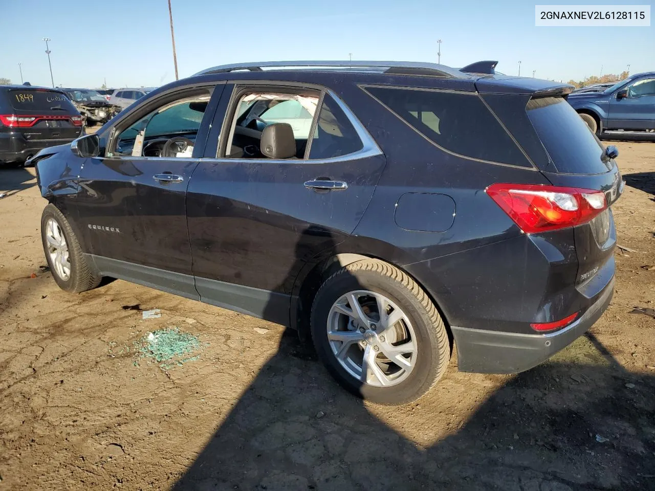 2020 Chevrolet Equinox Premier VIN: 2GNAXNEV2L6128115 Lot: 76395404