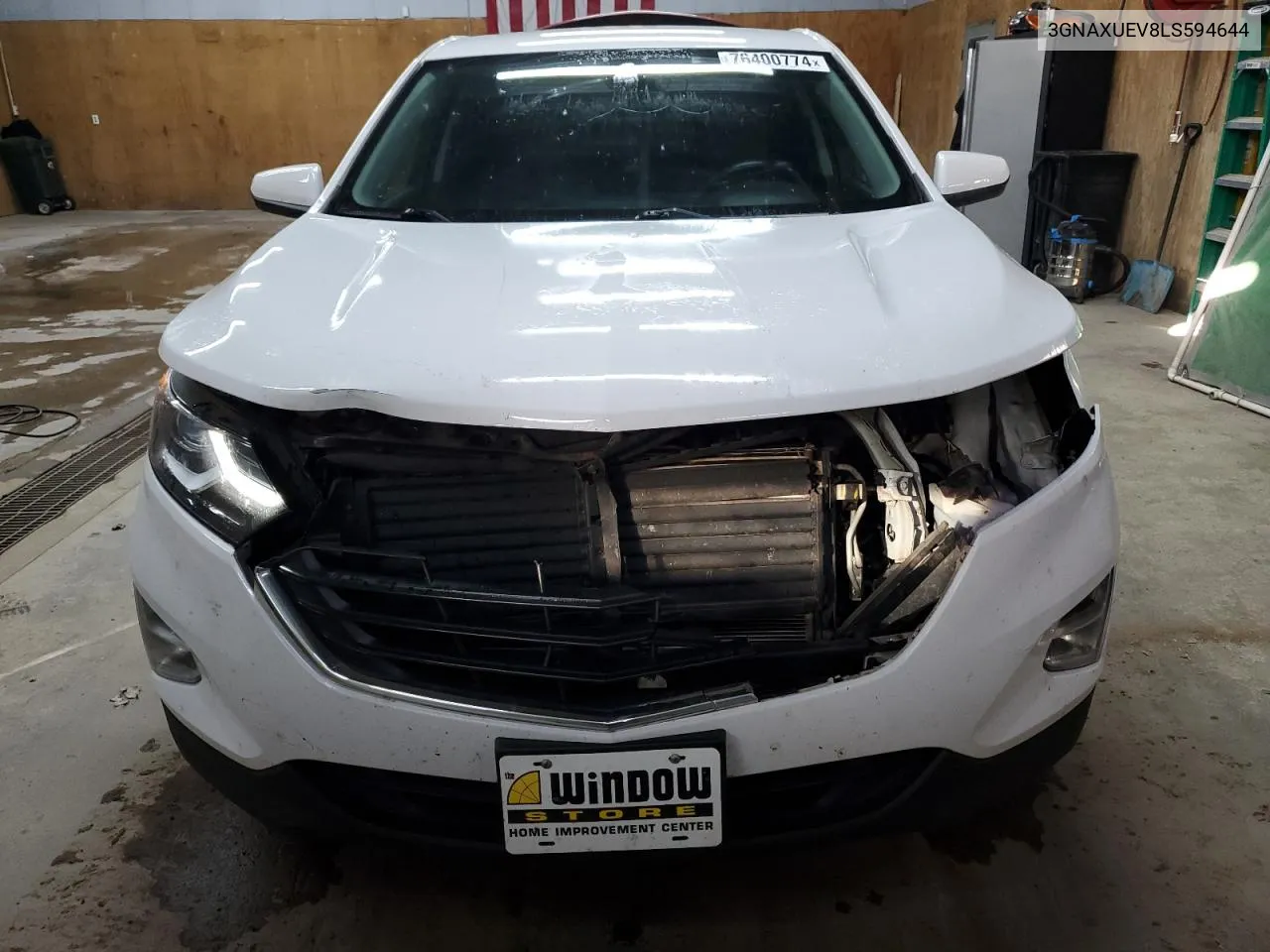 2020 Chevrolet Equinox Lt VIN: 3GNAXUEV8LS594644 Lot: 76400774