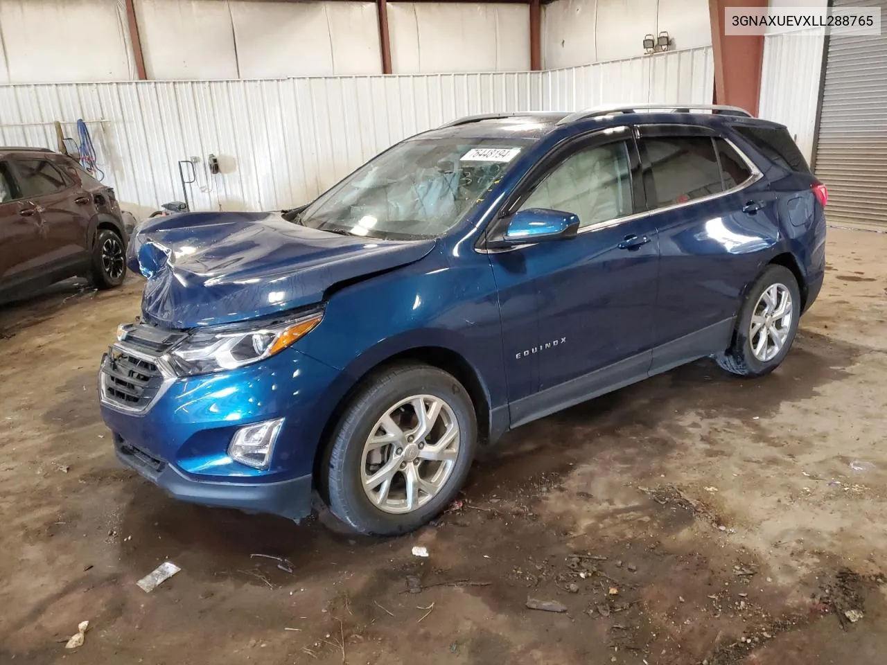 2020 Chevrolet Equinox Lt VIN: 3GNAXUEVXLL288765 Lot: 76448194