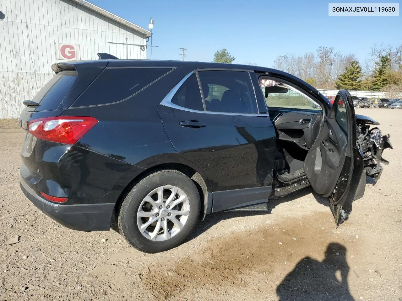 2020 Chevrolet Equinox Lt VIN: 3GNAXJEV0LL119630 Lot: 76479824