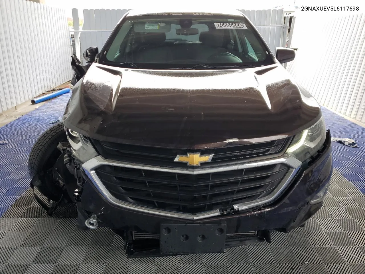 2020 Chevrolet Equinox Lt VIN: 2GNAXUEV5L6117698 Lot: 76486444