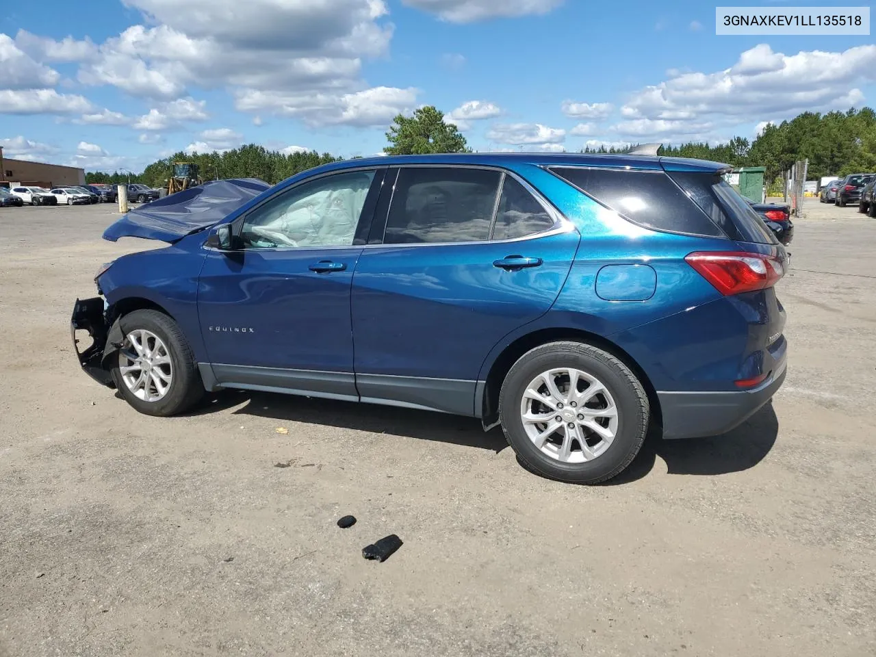 2020 Chevrolet Equinox Lt VIN: 3GNAXKEV1LL135518 Lot: 76533364