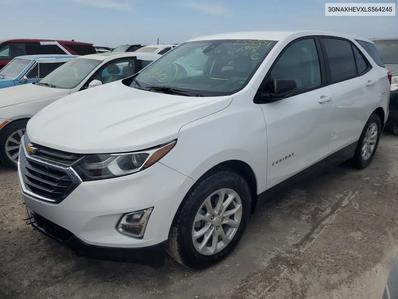 2020 Chevrolet Equinox Ls VIN: 3GNAXHEVXLS564245 Lot: 76574504