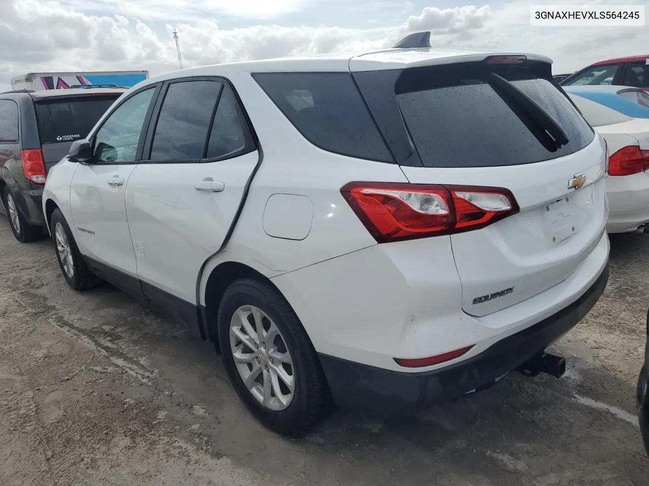 2020 Chevrolet Equinox Ls VIN: 3GNAXHEVXLS564245 Lot: 76574504