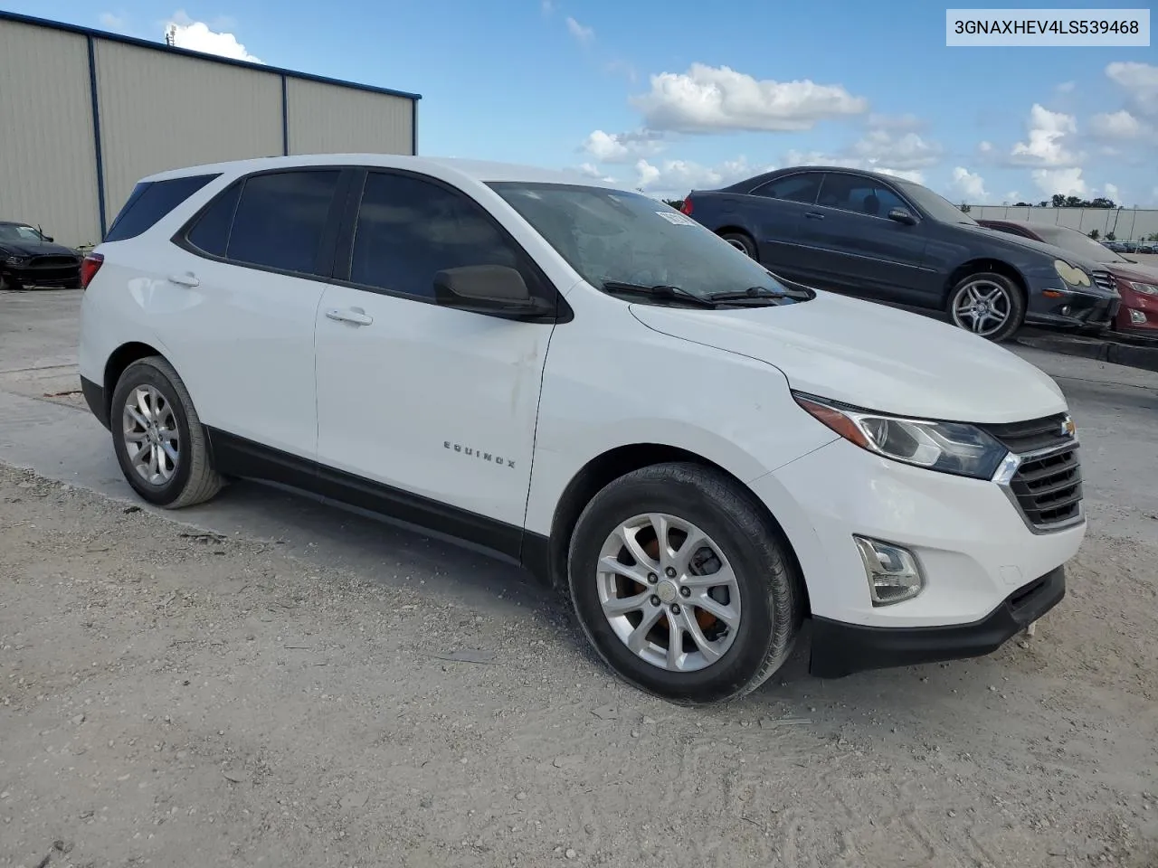 2020 Chevrolet Equinox Ls VIN: 3GNAXHEV4LS539468 Lot: 76612134