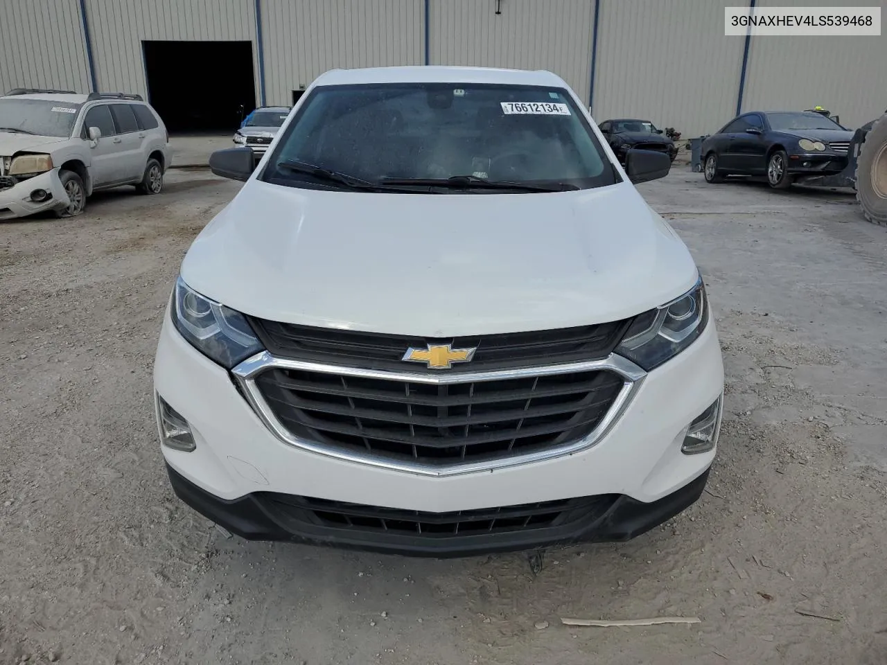 2020 Chevrolet Equinox Ls VIN: 3GNAXHEV4LS539468 Lot: 76612134