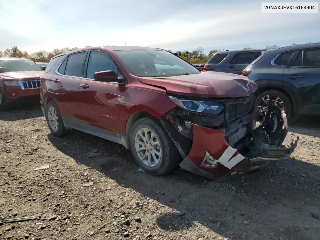 2020 Chevrolet Equinox Lt VIN: 2GNAXJEVXL6164904 Lot: 76628234