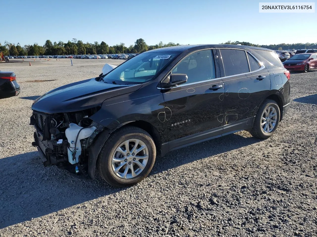 2020 Chevrolet Equinox Lt VIN: 2GNAXTEV3L6116754 Lot: 76634684