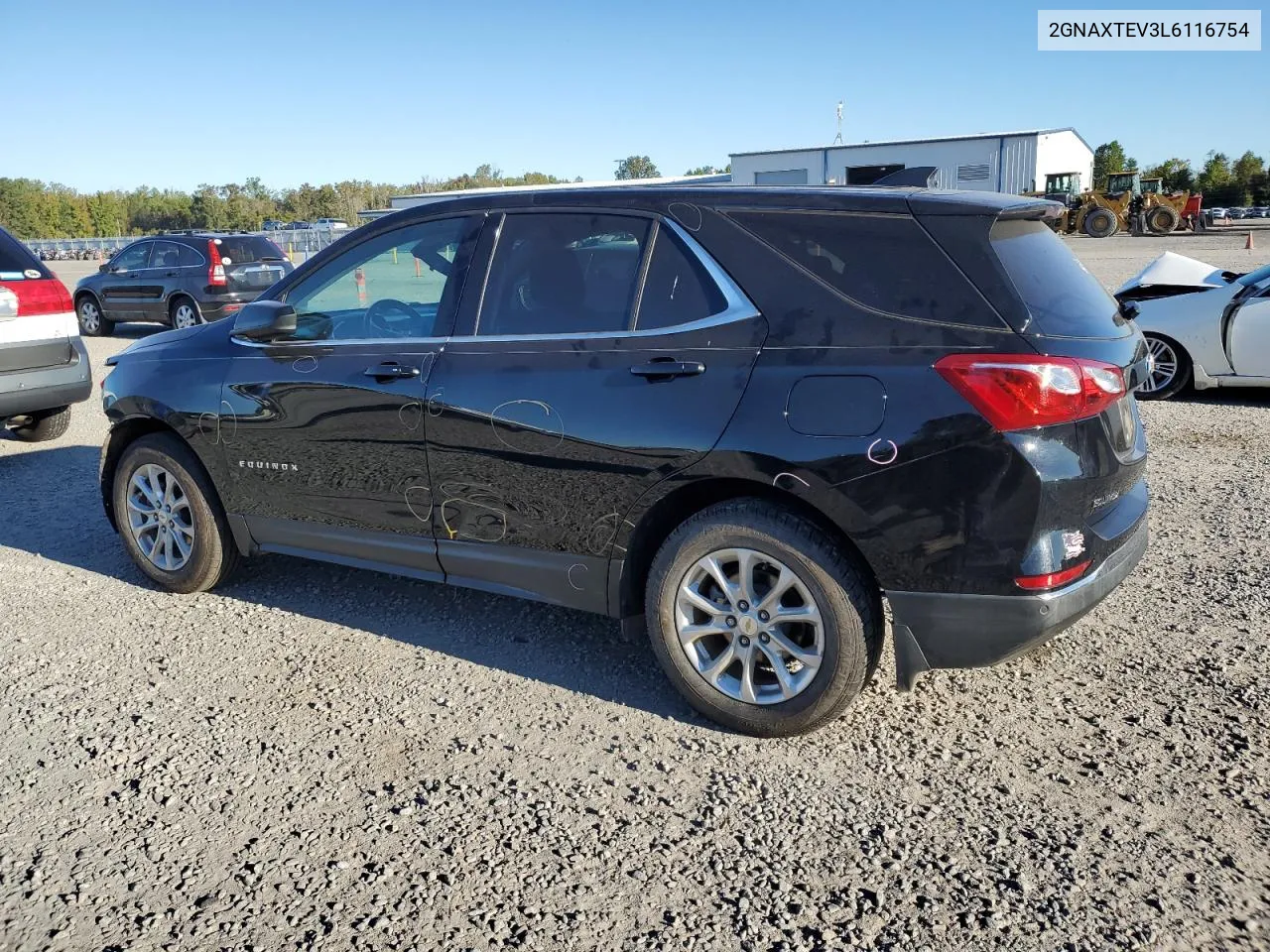 2020 Chevrolet Equinox Lt VIN: 2GNAXTEV3L6116754 Lot: 76634684