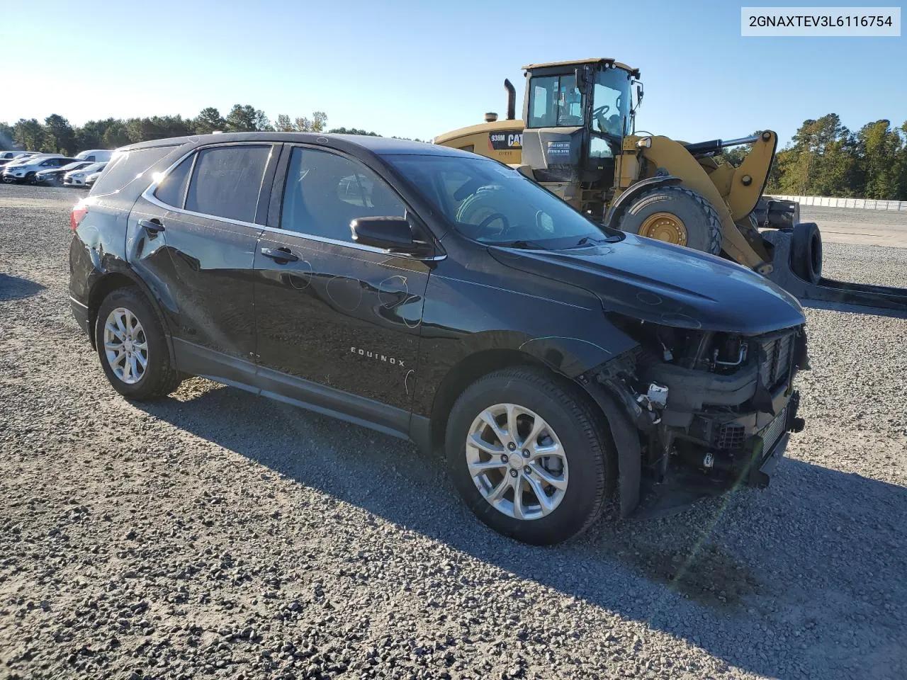 2020 Chevrolet Equinox Lt VIN: 2GNAXTEV3L6116754 Lot: 76634684