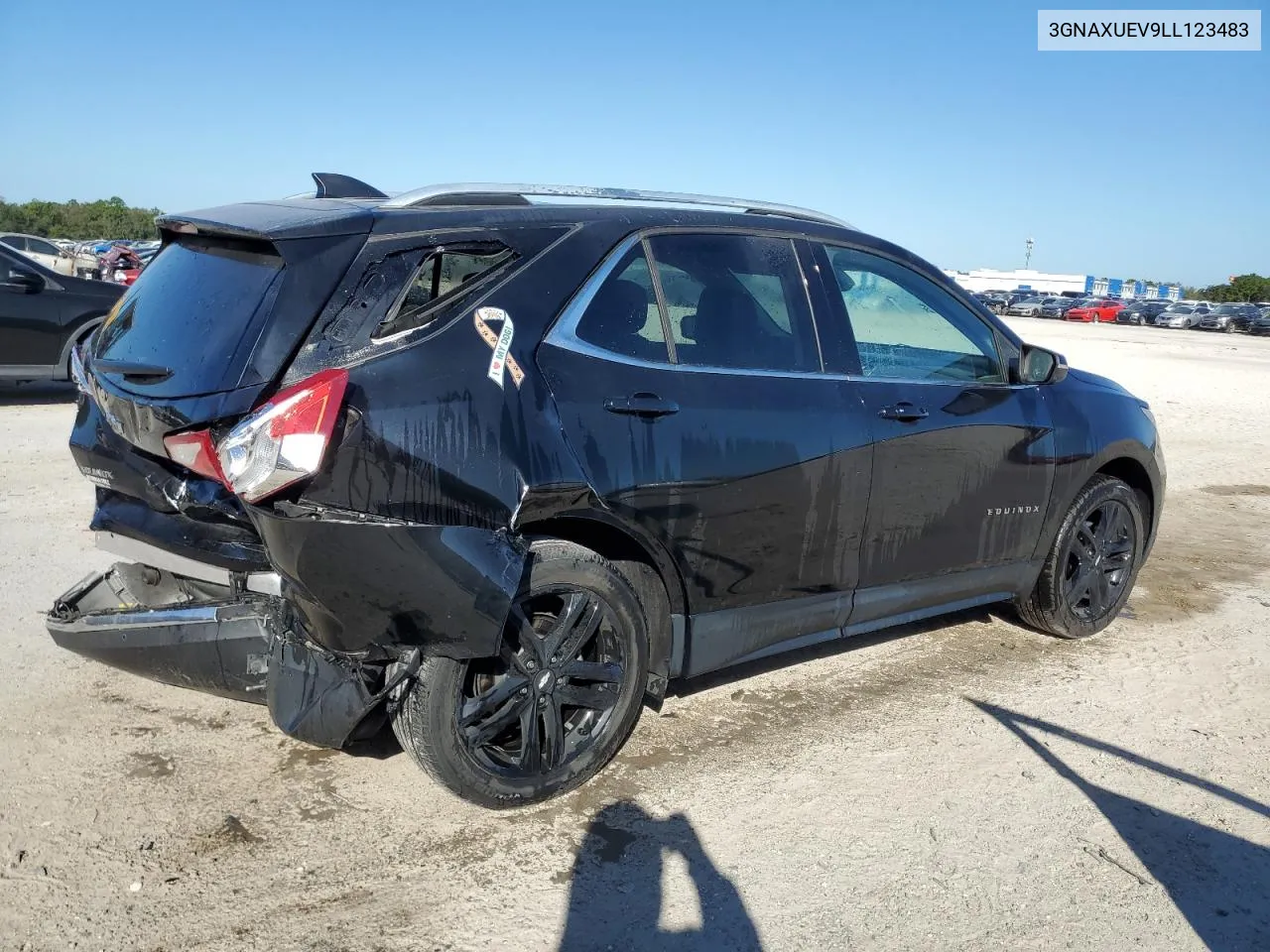 2020 Chevrolet Equinox Lt VIN: 3GNAXUEV9LL123483 Lot: 76660264