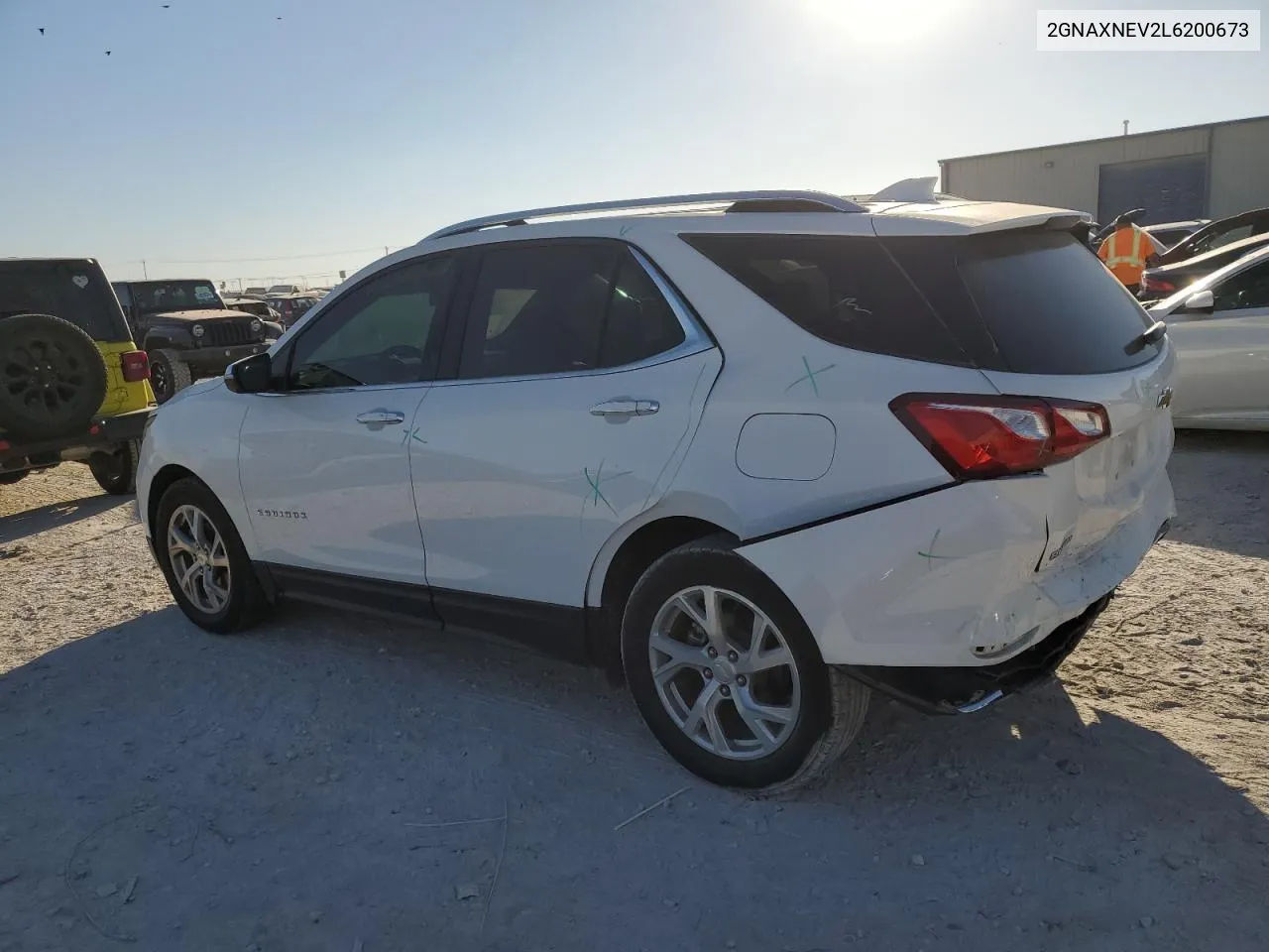 2020 Chevrolet Equinox Premier VIN: 2GNAXNEV2L6200673 Lot: 76730224