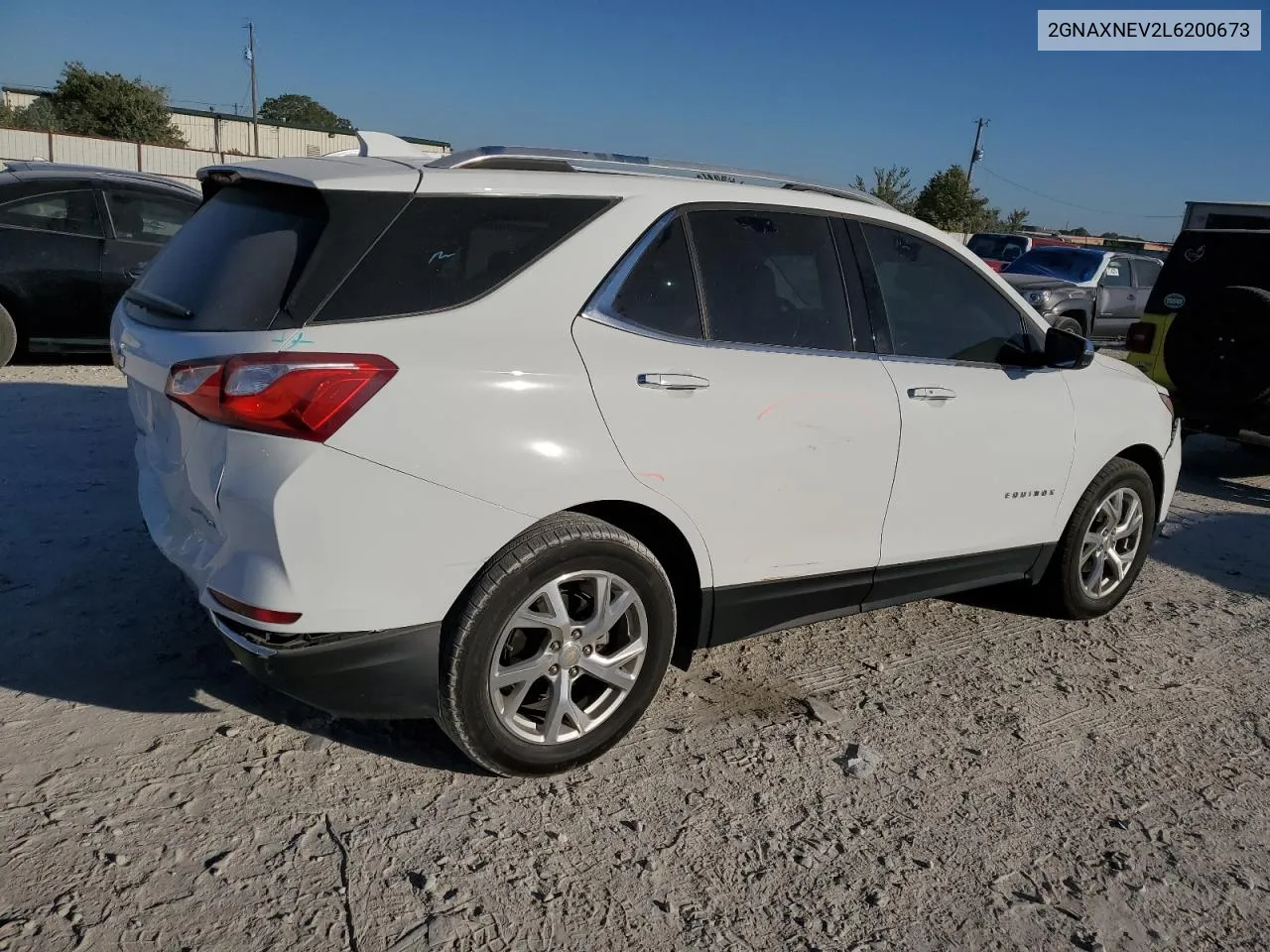 2020 Chevrolet Equinox Premier VIN: 2GNAXNEV2L6200673 Lot: 76730224