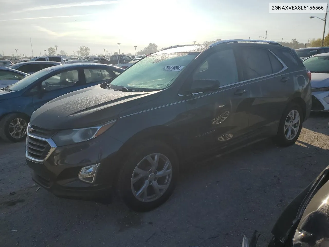 2GNAXVEX8L6156566 2020 Chevrolet Equinox Lt