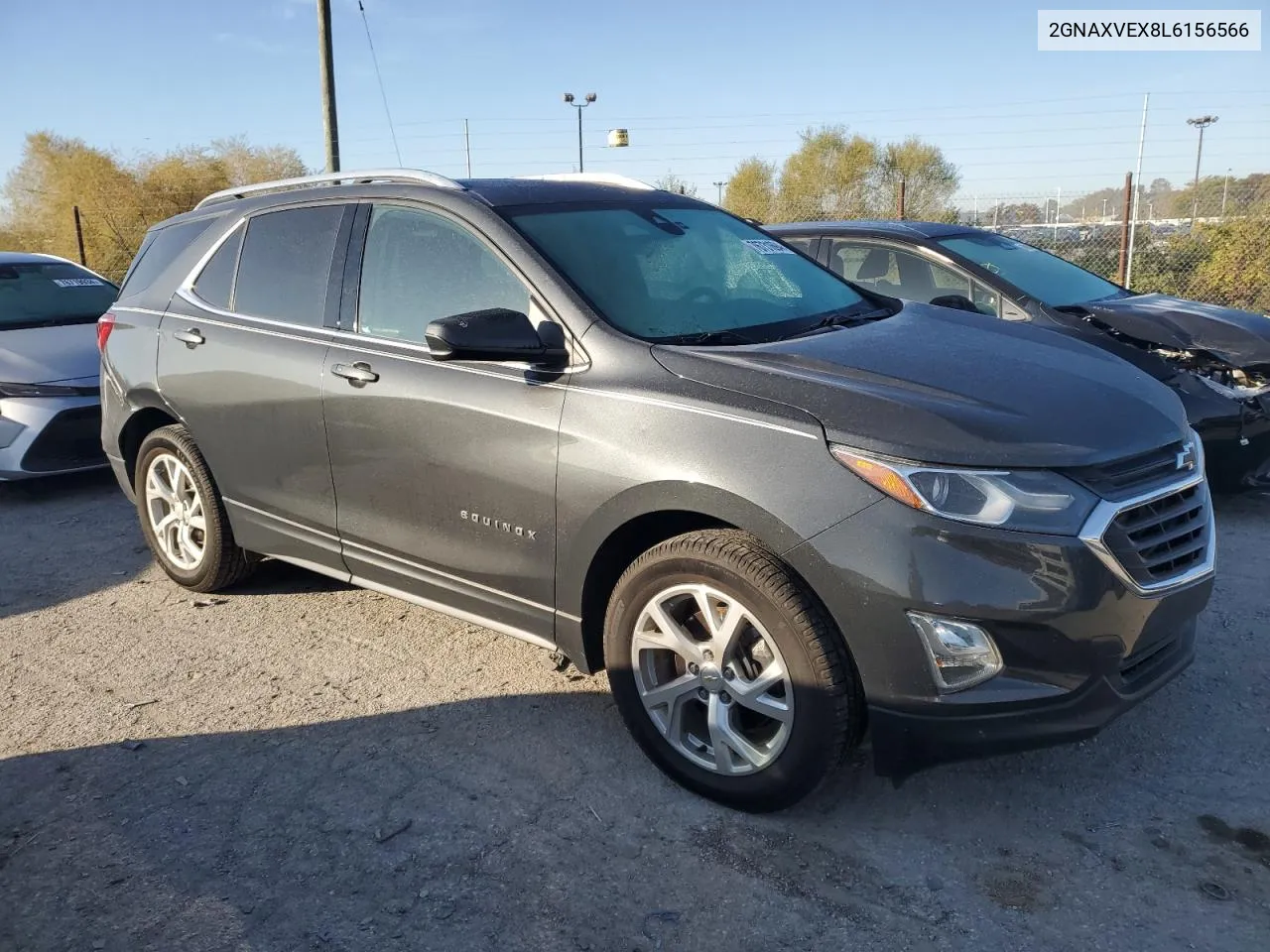 2020 Chevrolet Equinox Lt VIN: 2GNAXVEX8L6156566 Lot: 76731694