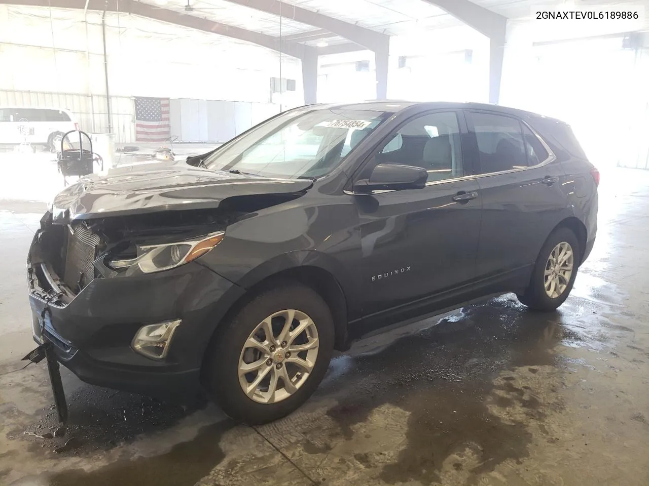 2020 Chevrolet Equinox Lt VIN: 2GNAXTEV0L6189886 Lot: 76754854