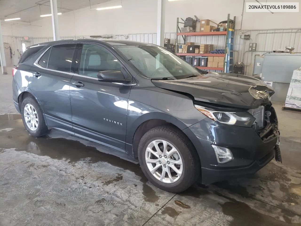 2020 Chevrolet Equinox Lt VIN: 2GNAXTEV0L6189886 Lot: 76754854