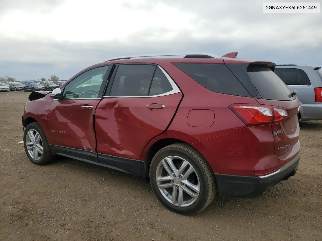 2020 Chevrolet Equinox Premier VIN: 2GNAXYEX6L6251449 Lot: 76763304