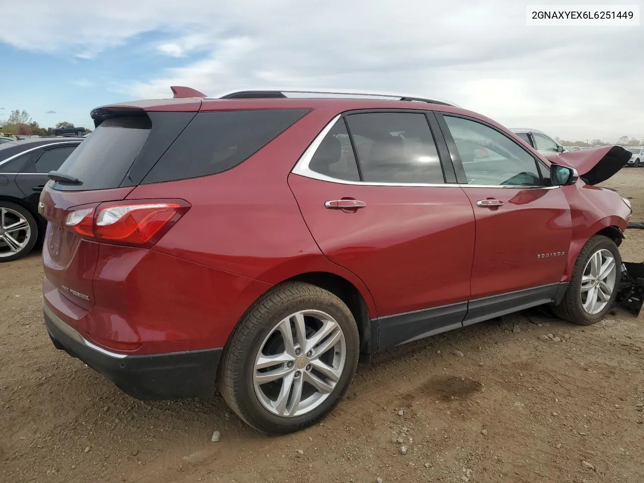 2020 Chevrolet Equinox Premier VIN: 2GNAXYEX6L6251449 Lot: 76763304