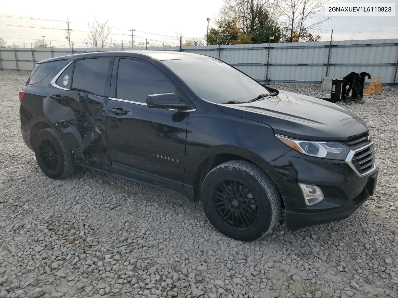 2020 Chevrolet Equinox Lt VIN: 2GNAXUEV1L6110828 Lot: 76799714