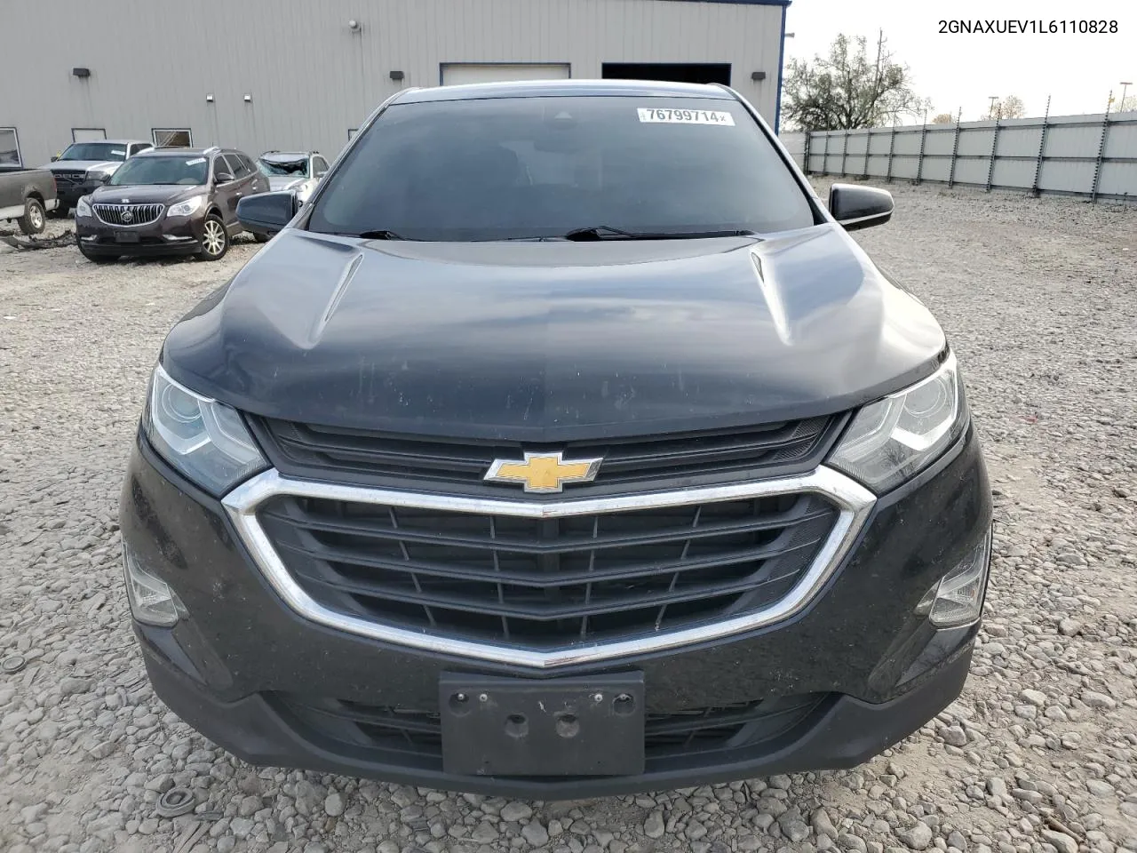 2020 Chevrolet Equinox Lt VIN: 2GNAXUEV1L6110828 Lot: 76799714