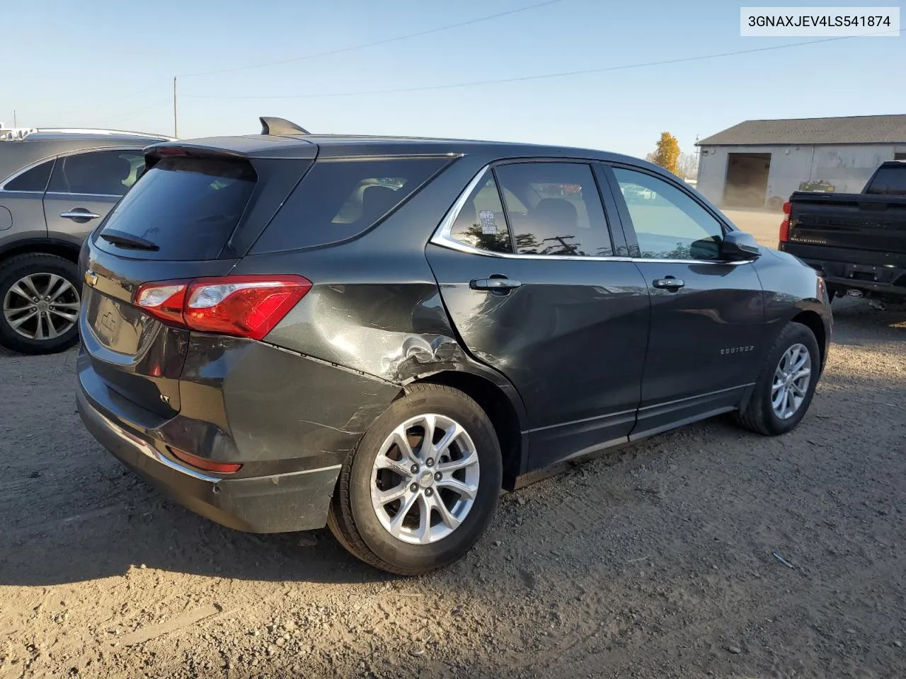 2020 Chevrolet Equinox Lt VIN: 3GNAXJEV4LS541874 Lot: 76799934