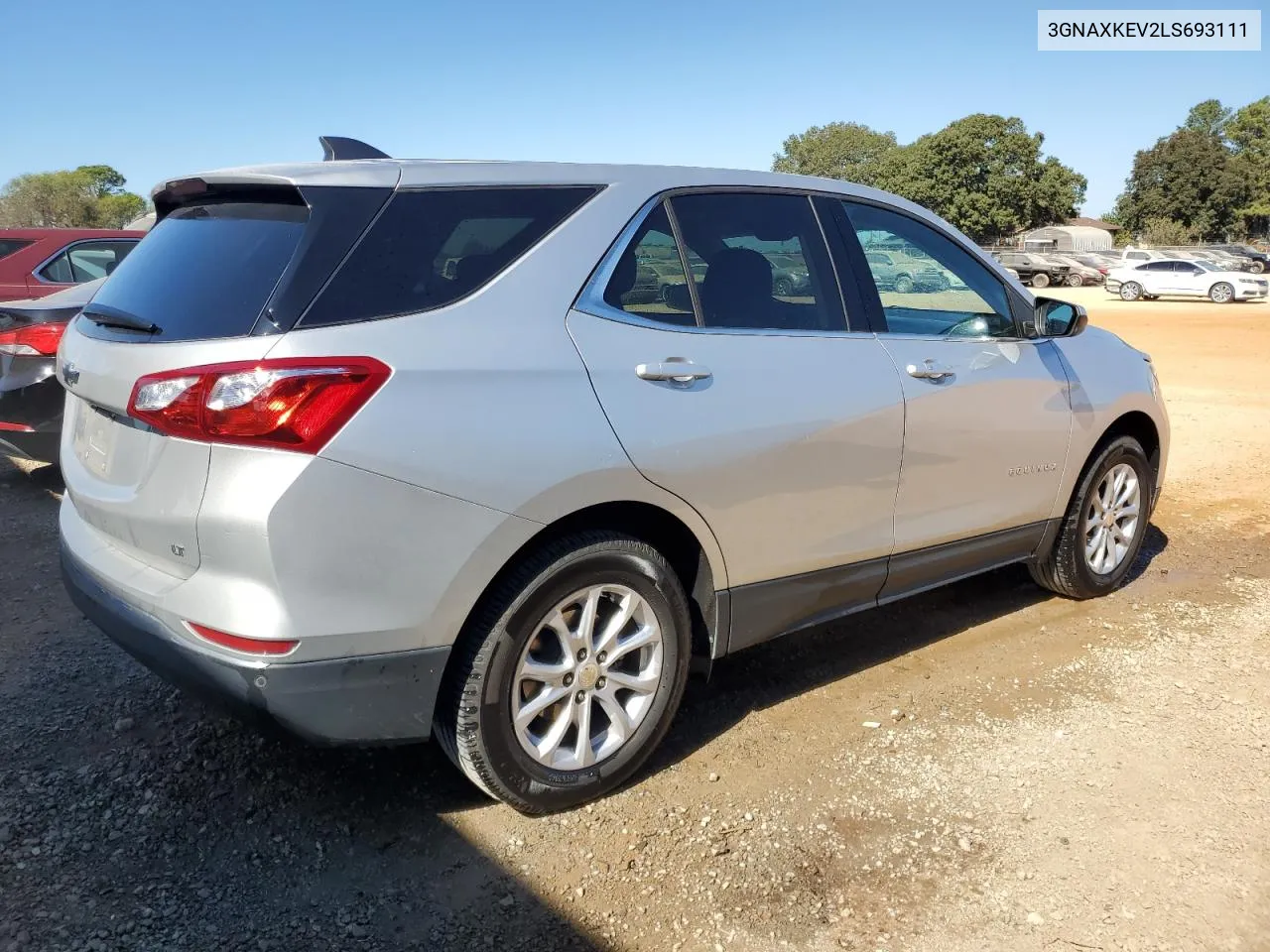 2020 Chevrolet Equinox Lt VIN: 3GNAXKEV2LS693111 Lot: 76808804