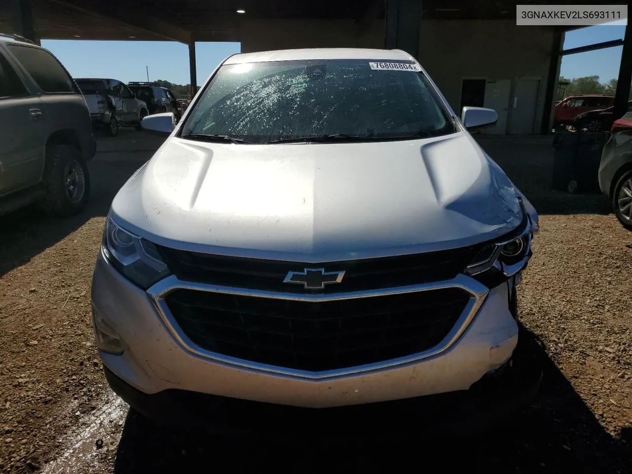 2020 Chevrolet Equinox Lt VIN: 3GNAXKEV2LS693111 Lot: 76808804