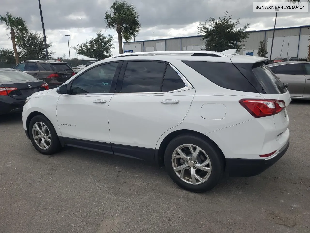 2020 Chevrolet Equinox Premier VIN: 3GNAXNEV4LS660404 Lot: 76811934