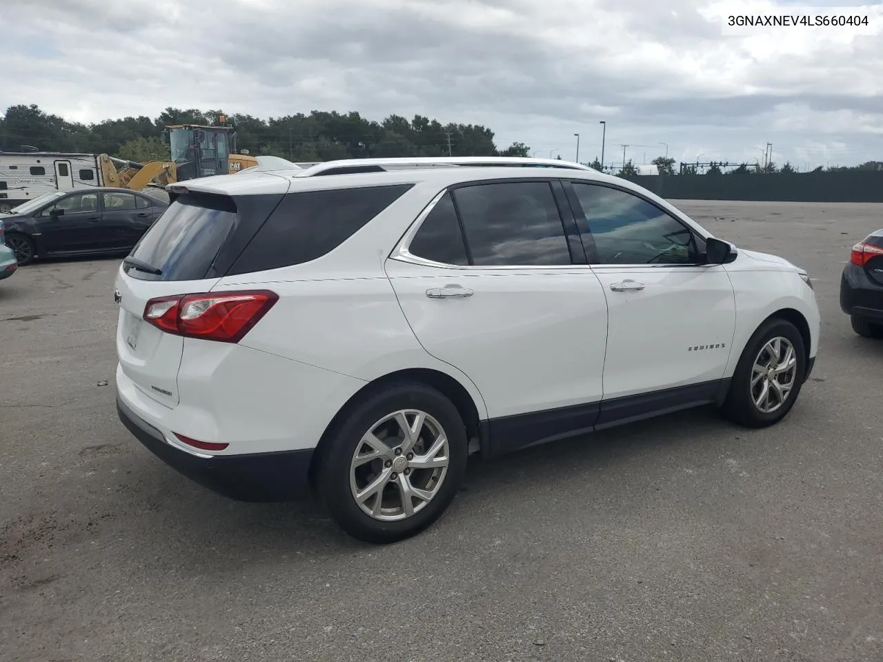 2020 Chevrolet Equinox Premier VIN: 3GNAXNEV4LS660404 Lot: 76811934