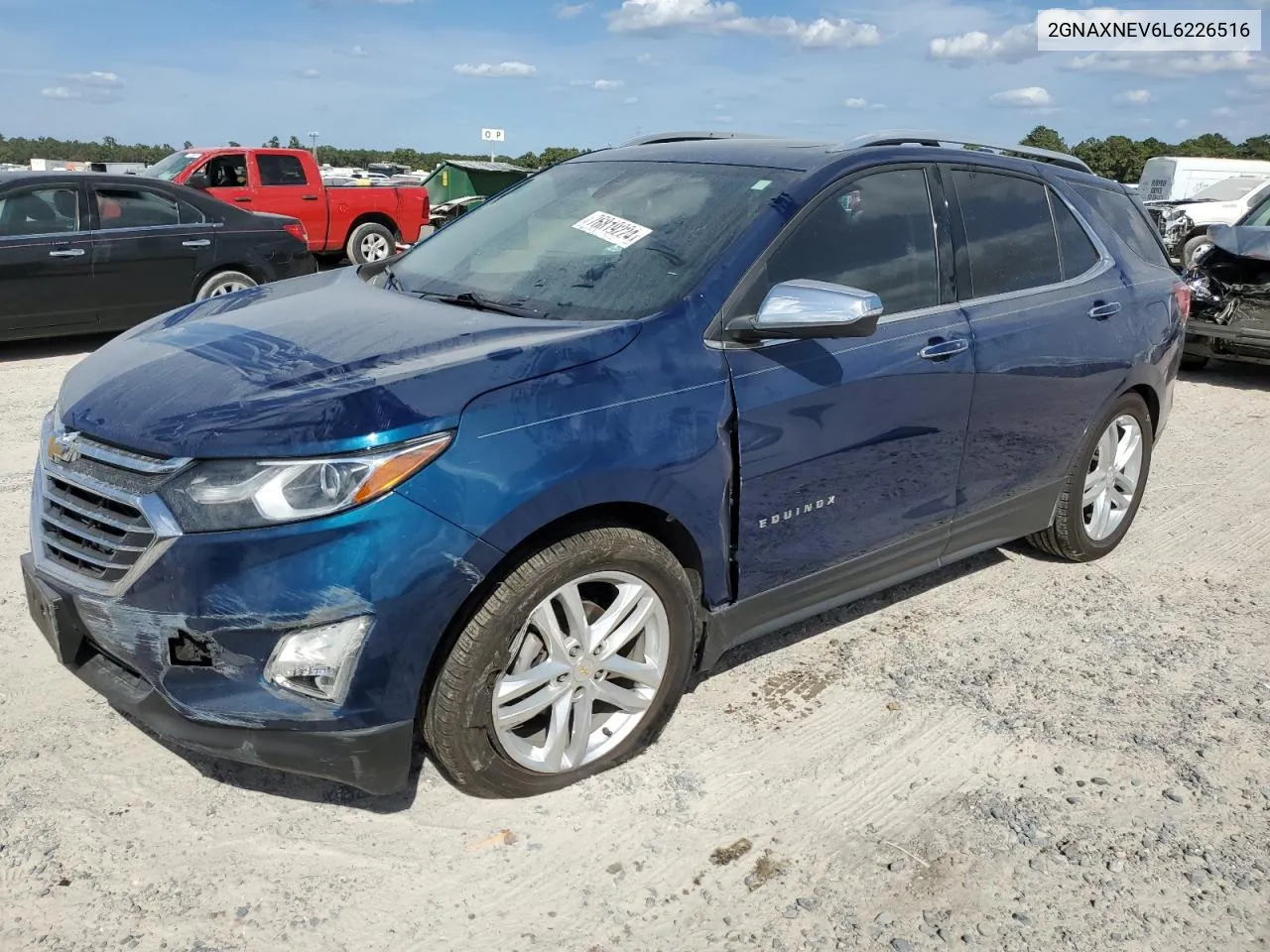 2020 Chevrolet Equinox Premier VIN: 2GNAXNEV6L6226516 Lot: 76819224