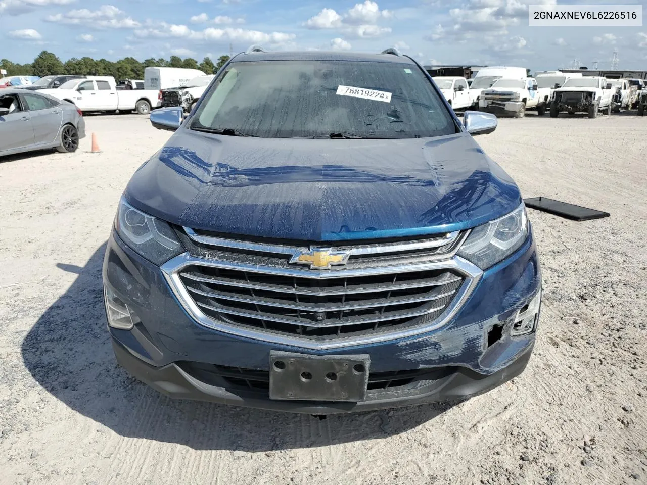 2020 Chevrolet Equinox Premier VIN: 2GNAXNEV6L6226516 Lot: 76819224