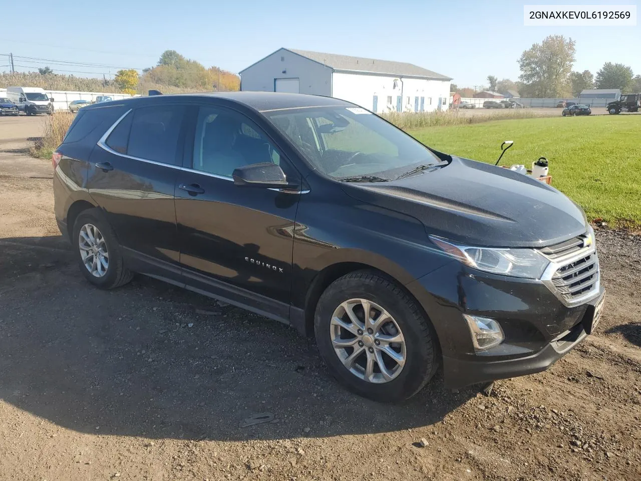 2020 Chevrolet Equinox Lt VIN: 2GNAXKEV0L6192569 Lot: 76890414