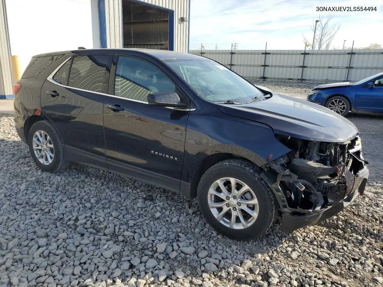 2020 Chevrolet Equinox Lt VIN: 3GNAXUEV2LS554494 Lot: 76905224