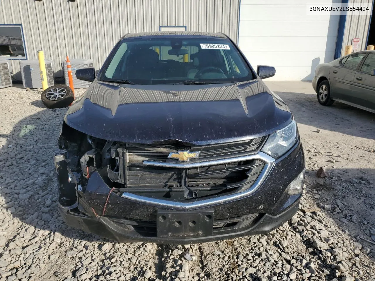 2020 Chevrolet Equinox Lt VIN: 3GNAXUEV2LS554494 Lot: 76905224