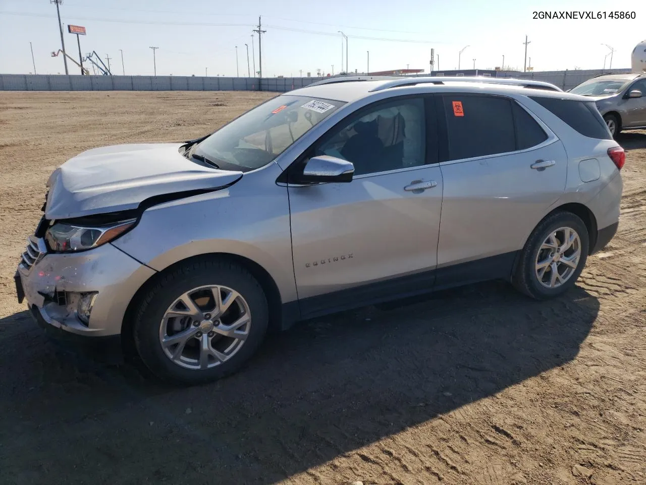 2020 Chevrolet Equinox Premier VIN: 2GNAXNEVXL6145860 Lot: 76927444