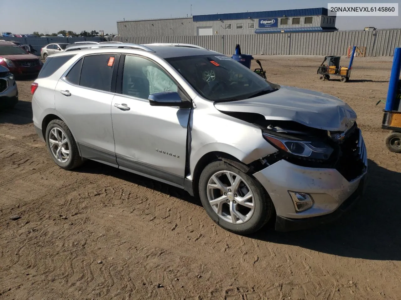 2020 Chevrolet Equinox Premier VIN: 2GNAXNEVXL6145860 Lot: 76927444