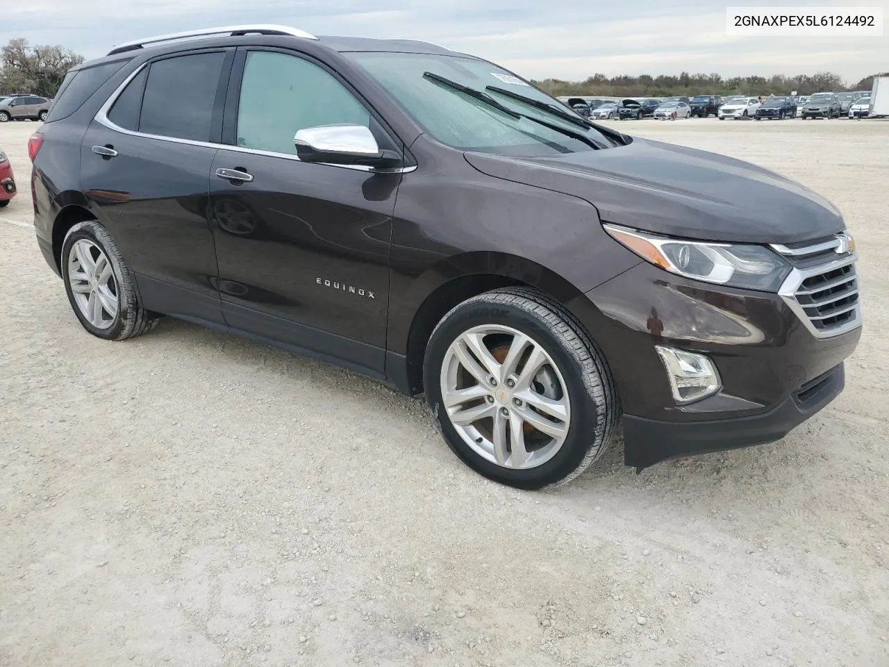 2020 Chevrolet Equinox Premier VIN: 2GNAXPEX5L6124492 Lot: 76974564