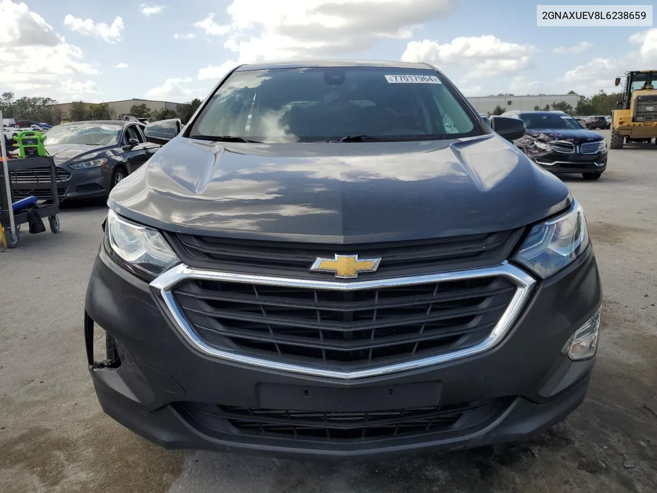 2020 Chevrolet Equinox Lt VIN: 2GNAXUEV8L6238659 Lot: 77017964