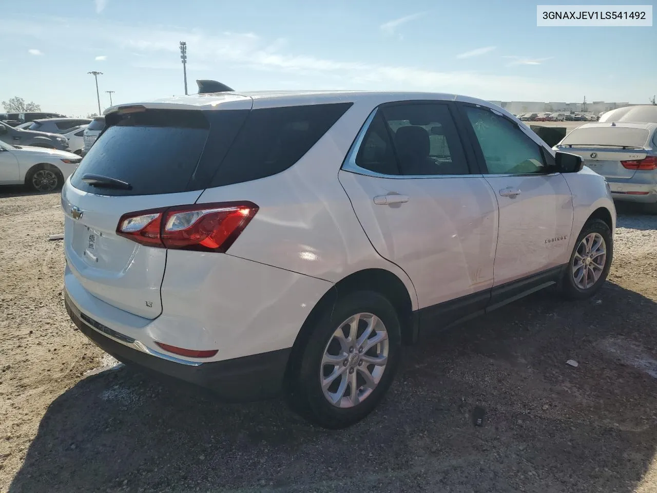 2020 Chevrolet Equinox Lt VIN: 3GNAXJEV1LS541492 Lot: 77018684