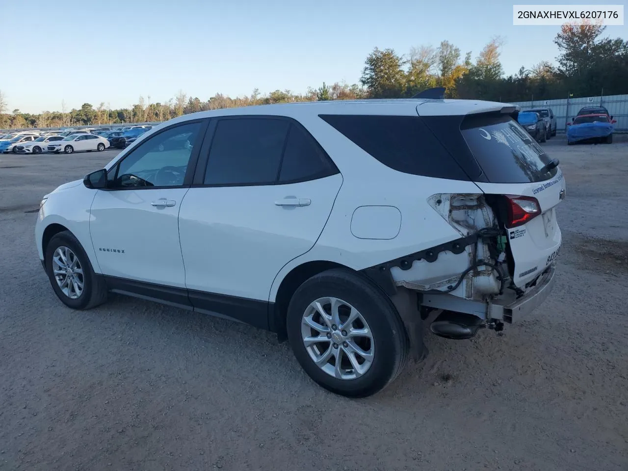 2020 Chevrolet Equinox Ls VIN: 2GNAXHEVXL6207176 Lot: 77117234